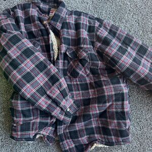 Adult Jacket - Black and Red